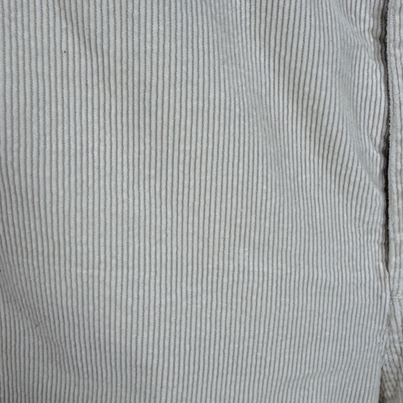 Maeve The Colette Wide Leg Corduroy Pants in Cream Size 34 Tall - Picture 4 of 7